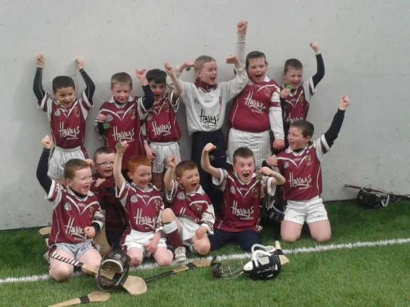 U8s in Action at the Indoor Centre in Dunloy